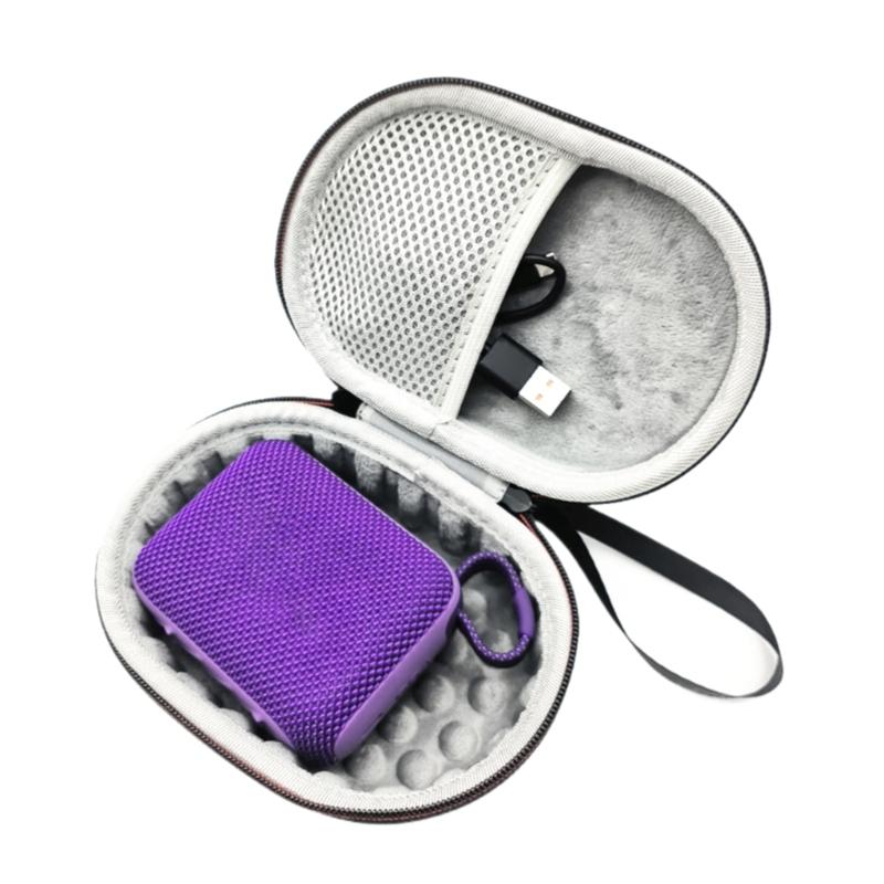 Protective Storage Bag Carrying Case Convenient and Style Bag Portable Speaker Hold Lightweight Storage Case for GO4