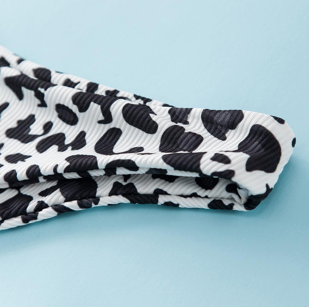 Women Diamond Decoration Bikini Set Push Up Swimsuit Beachwear Padded Swimwear