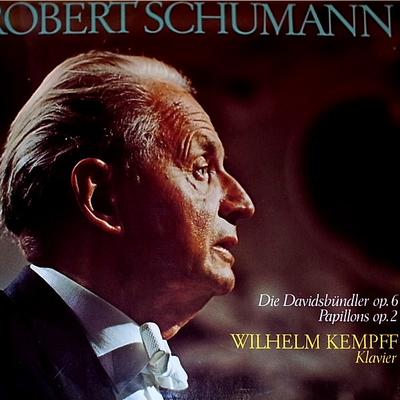Płyta LP ROBERT SCHUMANN - WILHELM KEMPFF - Die Davidsbündler Op.6 - Papillons  XL172595 Ex Libris Switzerlan Klasyczna Używana