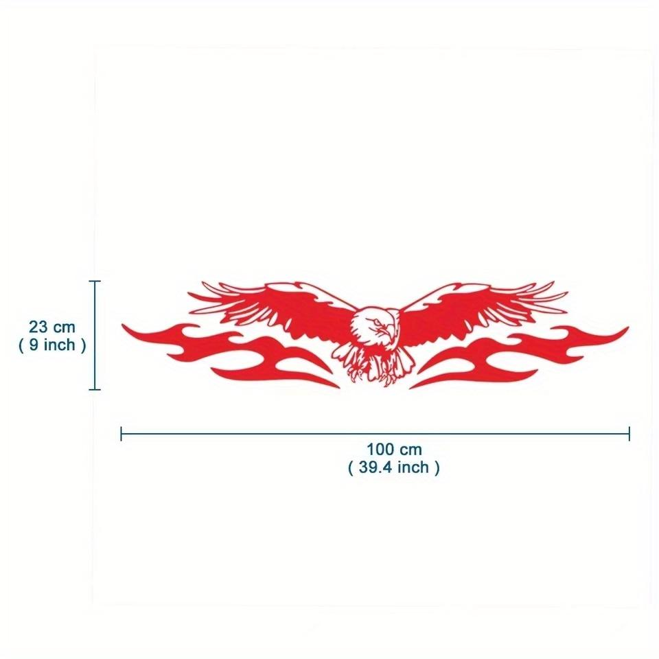 Flying Eagle Car Stickers Auto Hood Door Side Rear Windshield Decoration Vinyl Decals Animal Scratch Covering Auto Accessories