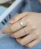 47Bag 925 Silver Birthstone Opal Gemstone Ring Ange
