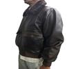 NOORA Mens Brow Bomber Genuine Lining Warm Leather Jacket, Mens Leather Jacket