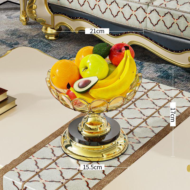 European-style New Year Snack Platter: Multi-layer Dried Fruit Plate for Home, Living Room, and Weddings