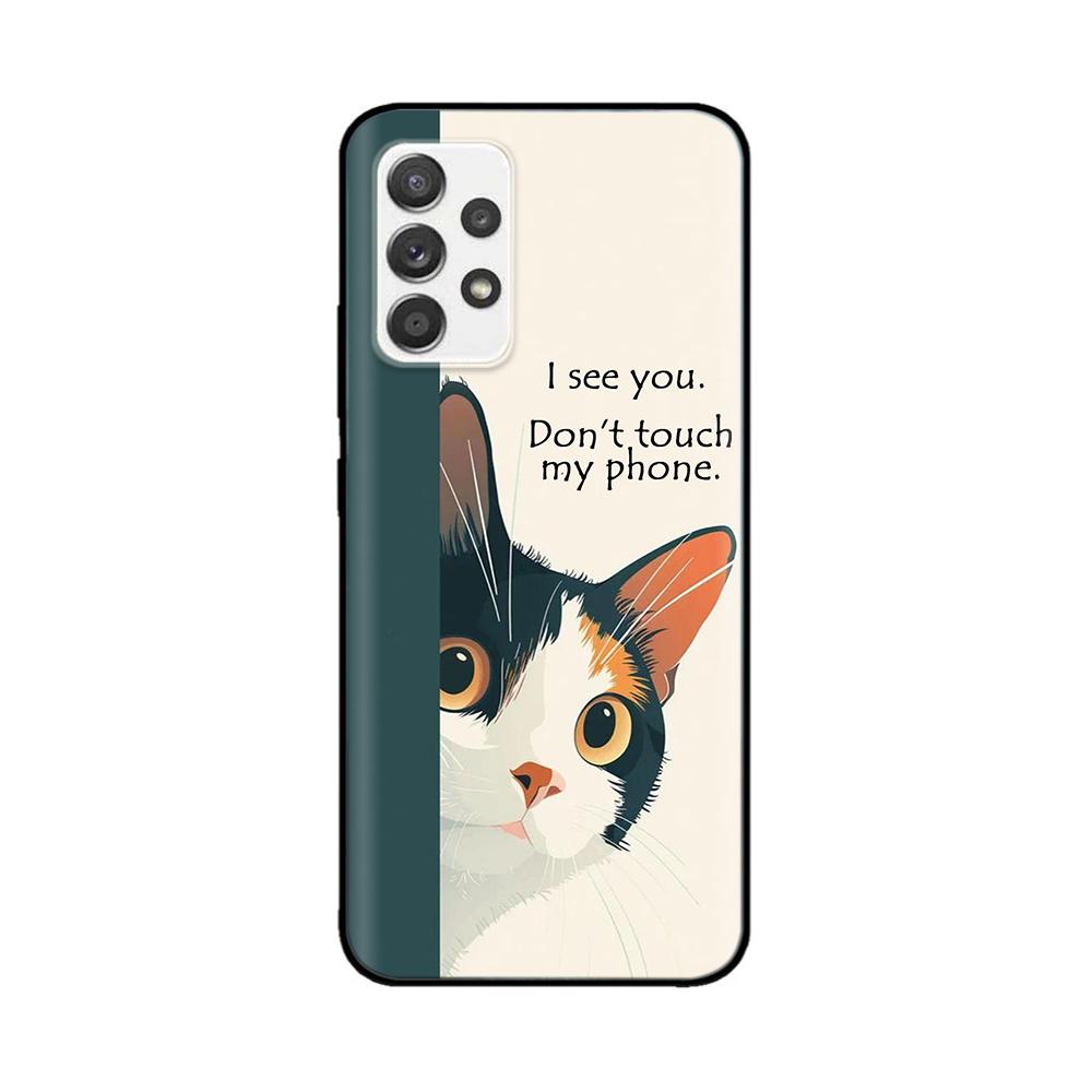 Cover For Samsung A72 Case Soft Liquid Silicone Housing For Samsung Galaxy A72 Case A 72 Full Protection High Quality Fundas