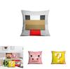 Eco-friendly Minecraft Cushion Cover Super Soft Peach Polyester For Stylish Home Decoration