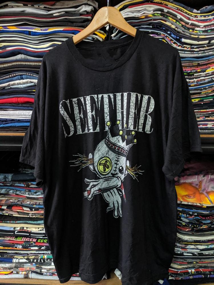 

Collection SEETHER Band Cotton Gift For Fan All Size S to 5XL T-shirt S4758 Unisex T-Shirt XXL