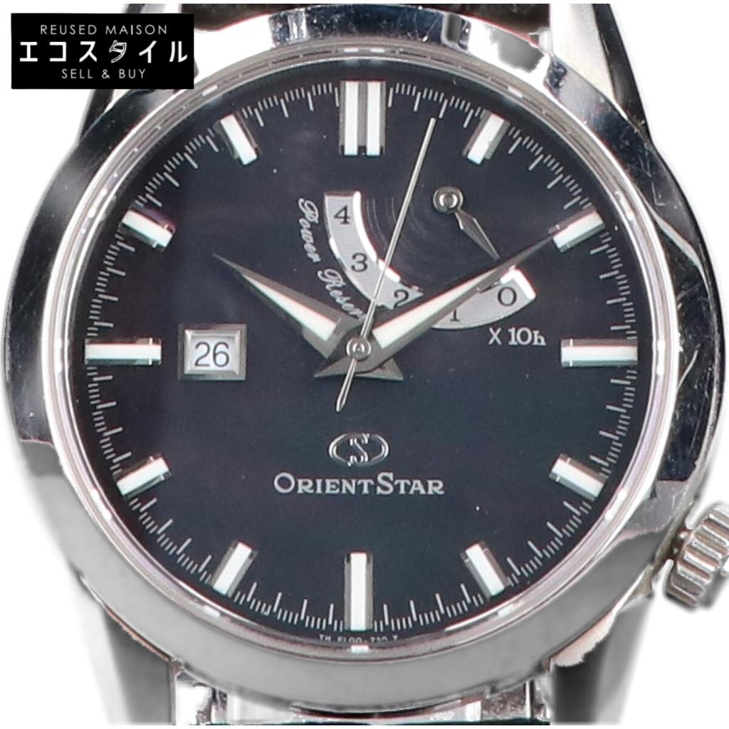 ORIENTSTAR EL00-C2 Orient Watch Workers' Union 50th Anniversary Model, Power Reserve, Date, Mechanical Automatic Watches Black / SilverUsed