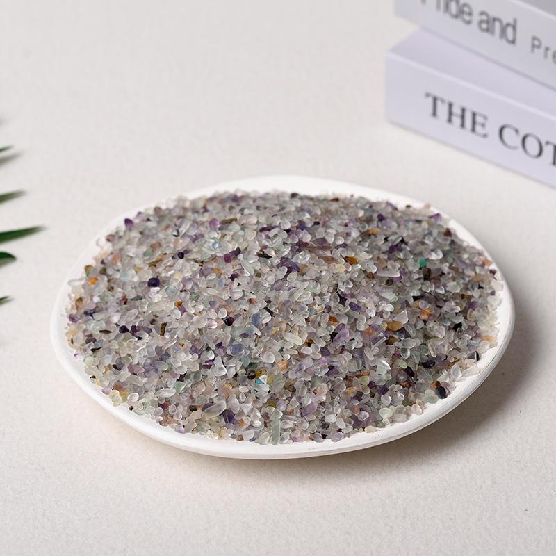 Polished Irregular Fluorite Stones for Aromatherapy, Fish Tanks, Flower Pots, and Decorative Paving.