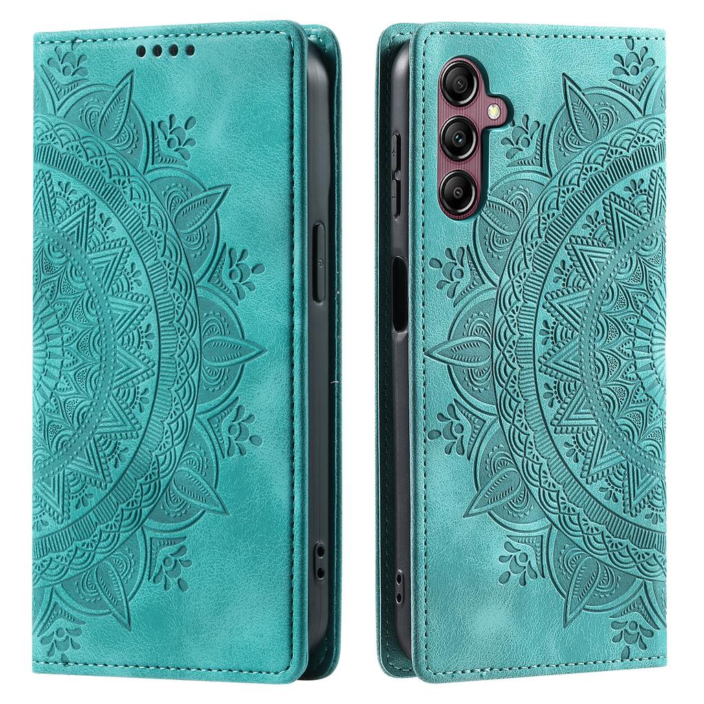 For Samsung Galaxy A37 5G Case Magnetic Closing Leather Phone Cover Pattern Imprinted