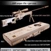 Wooden DIY AK Toy Gun Model Building Blocks - Educational Gift for Children's Day