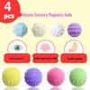 Echte magnetische Silikon-Sensorikbälle – Elastisches Dekompressionsspielzeug