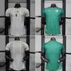 Camisa da Argélia Versão Jogador da Seleção da Argélia Camiseta de Futebol de Manga Curta