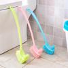 Spazzola per WC in plastica con manico lungo curvo Spazzola multiuso per la pulizia del WC