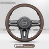 Mazda Steering Wheel Cover: Fits CX-4, CX-5, Axela, CX-30, 6, EZ-60, and Atenza.