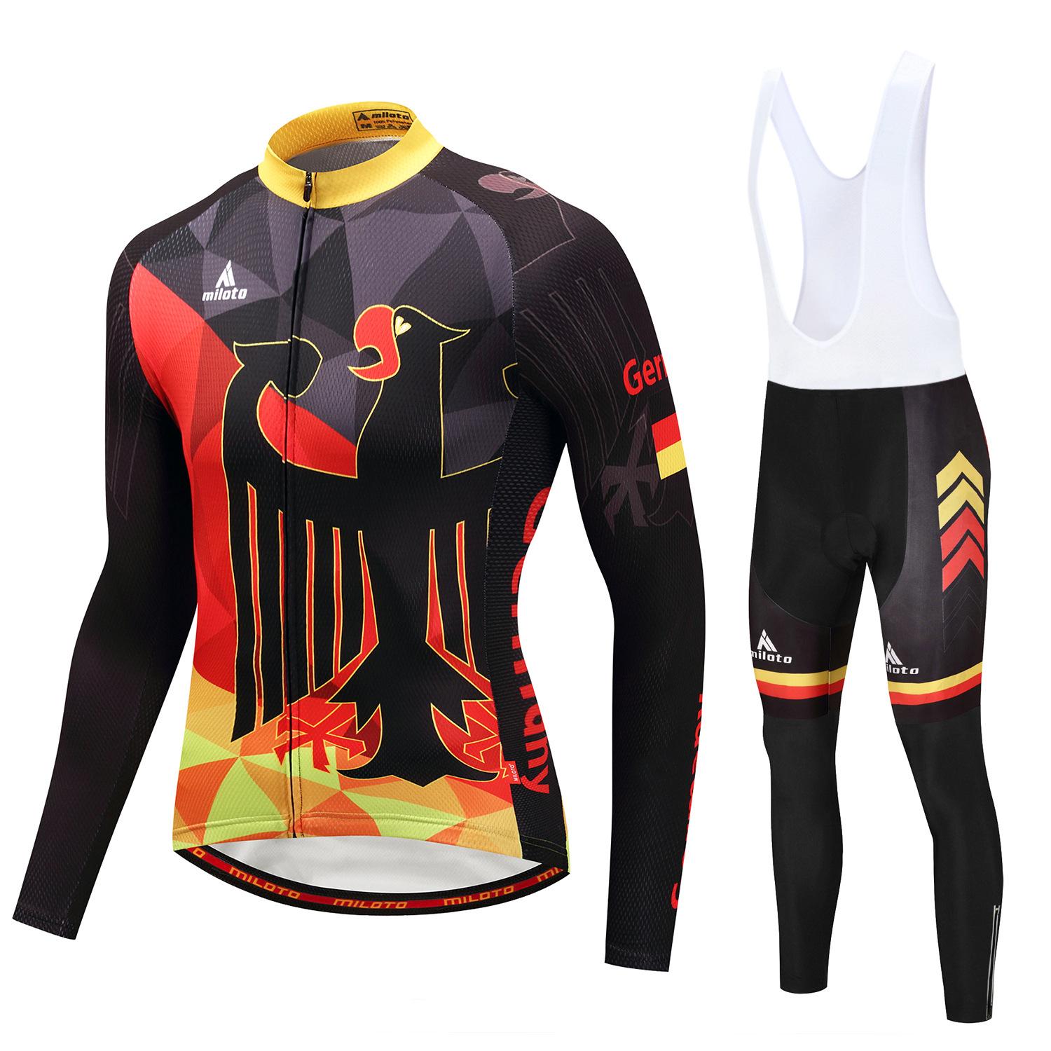 

Cycling Suit Long Suit 2026 Autumn Breathable Cycling Suit Suit, Men s Cycling Suit XS