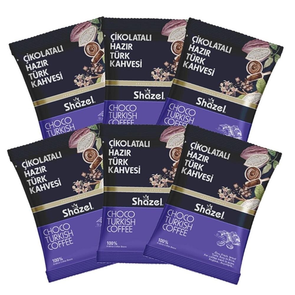

Розчинна турецька кава Shazel Chocolate 100 г 6 шт