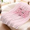 Decorative Sofa Blanket K-Kirbys Lovely Warm Knee Bed Fleece Camping Custom Fluffy Soft Blankets for Winter Microfiber Bedding
