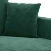 2 Seater Sofa Dark Green 140 Cm Velvet