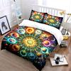 Zodiac Astrological Themed Decor Set Soft Comfortable Duvet Cover Bedding Set Included 1*Duvet Cover & 2*Pillowcases, Gift