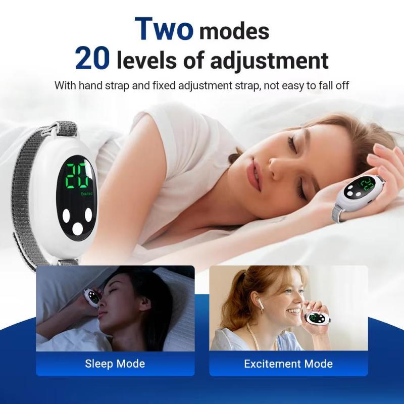 New Microcurrent Sleep Aid Device EMS Sleep Aid Machine Sleep Instrument for Insomnia Stress Anxiety Relief Palm Pulse Massager580 Purchases