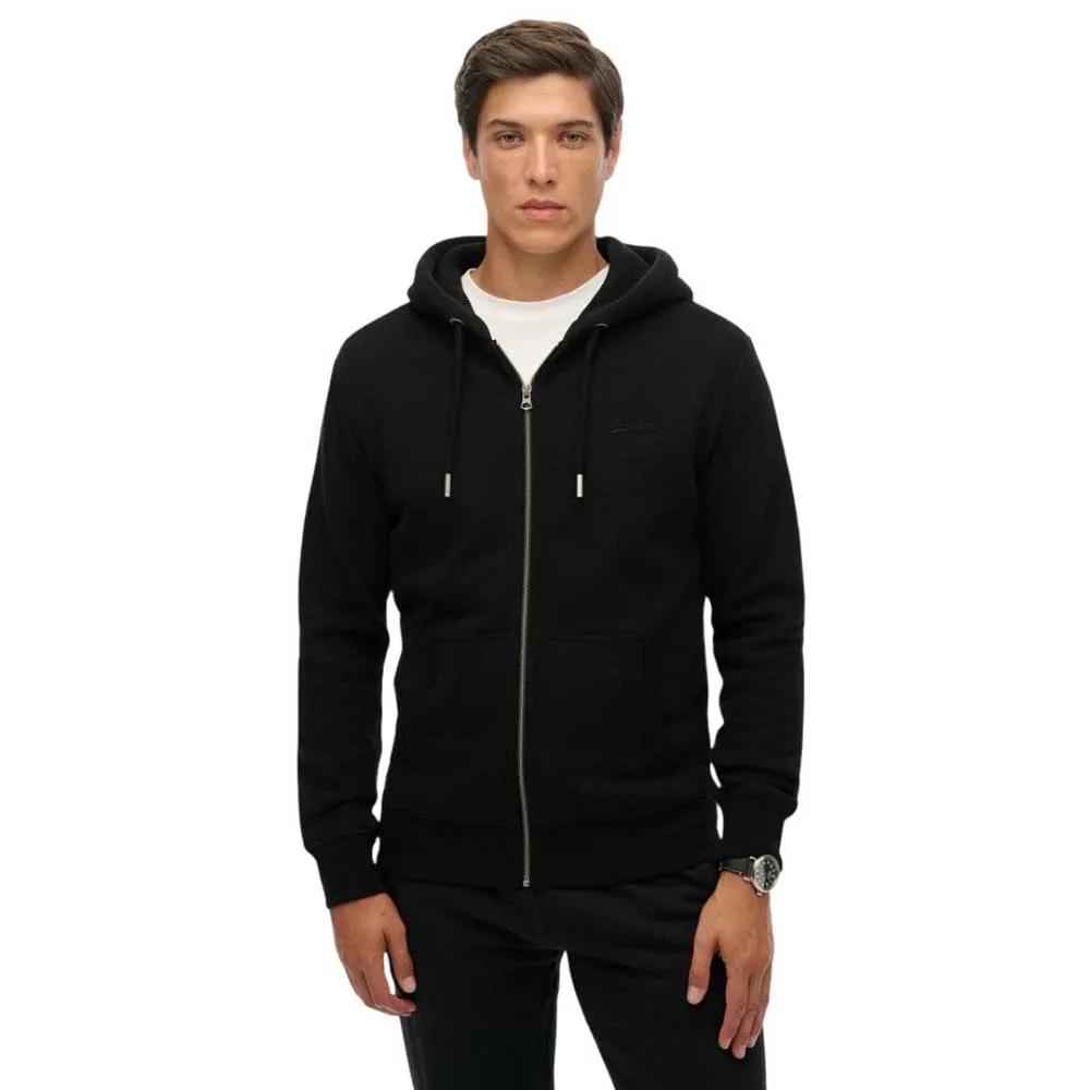 Superdry Толстовка с полумолниеймолнией Vintage Logo Embroidered EU L