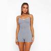 2025 Summer Stylish Color Block Lace Jumpsuit - European & American Fashion for Women