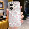 Korean Pink Love Heart Couple Phone Case for Honor 400 Lite 200 Pro 90 Smart X9c X9a X9b X8b X8a X8c X7c X7b X6c X6 Shell Cover