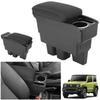 Suzuki New Jimny Sierra Accessories Armrest Console Box with Drink Easy Multifunctional Storage PU Custom Easy Reduces Direct from Manufacturer
