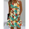 Spring and Summer Women's Sleeveless Dress