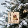 Christmas Tree Wood Cash Gift Money Holder Santa Reindeer Decorations Rustic Ornament Wooden Card Creative