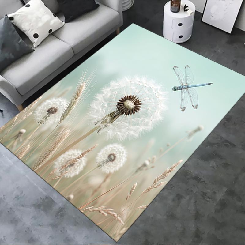 2025 New Dandelion Carpet Rug for Living Room Bedroom Home Sofa Decoration,Kids Play Non-slip Floor Mat