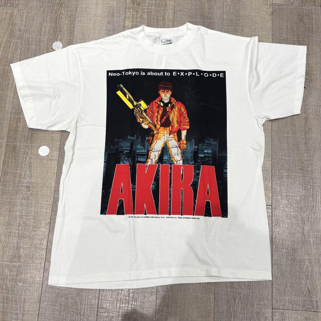

[USED] 90s AKIRA Kaneda Anime T-Shirt, Made in USA, Size XL