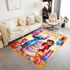 Lilo Stitch Dance Party Floor Rug Office Rug Perfect for Decorate room Foyer Study room Playrooms Antislip Carpet Anime Office Decor Wedding Party Gif