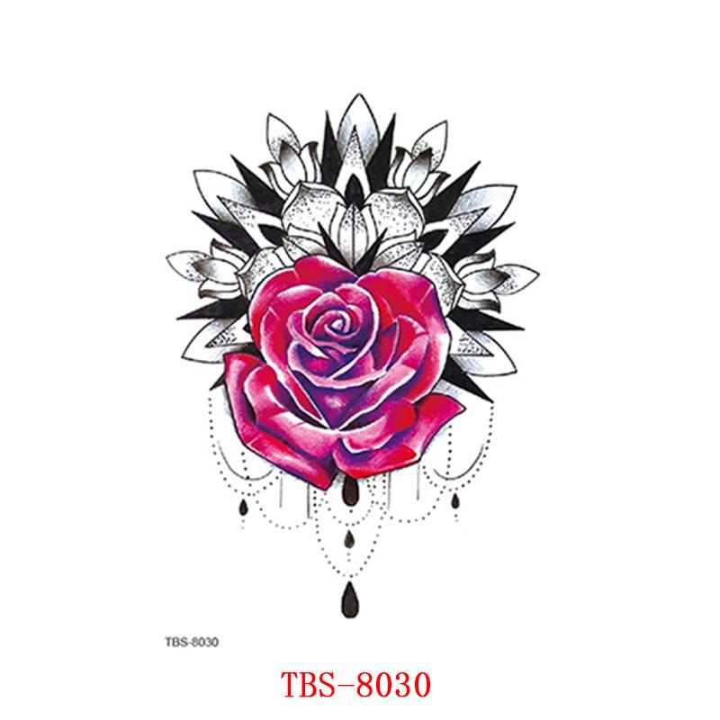 Waterproof Tattoo Sticker, Small Flower Arm, Totem, Semi-Permanent Tattoo Sticker Tattoo