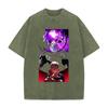 Gojo Satoru Ryomen Sukuna Jujutsu Kaisen Graphic T Shirt Men Women Cotton Tshirts Vintage Washed Tee Harajuku Oversized T-shirt