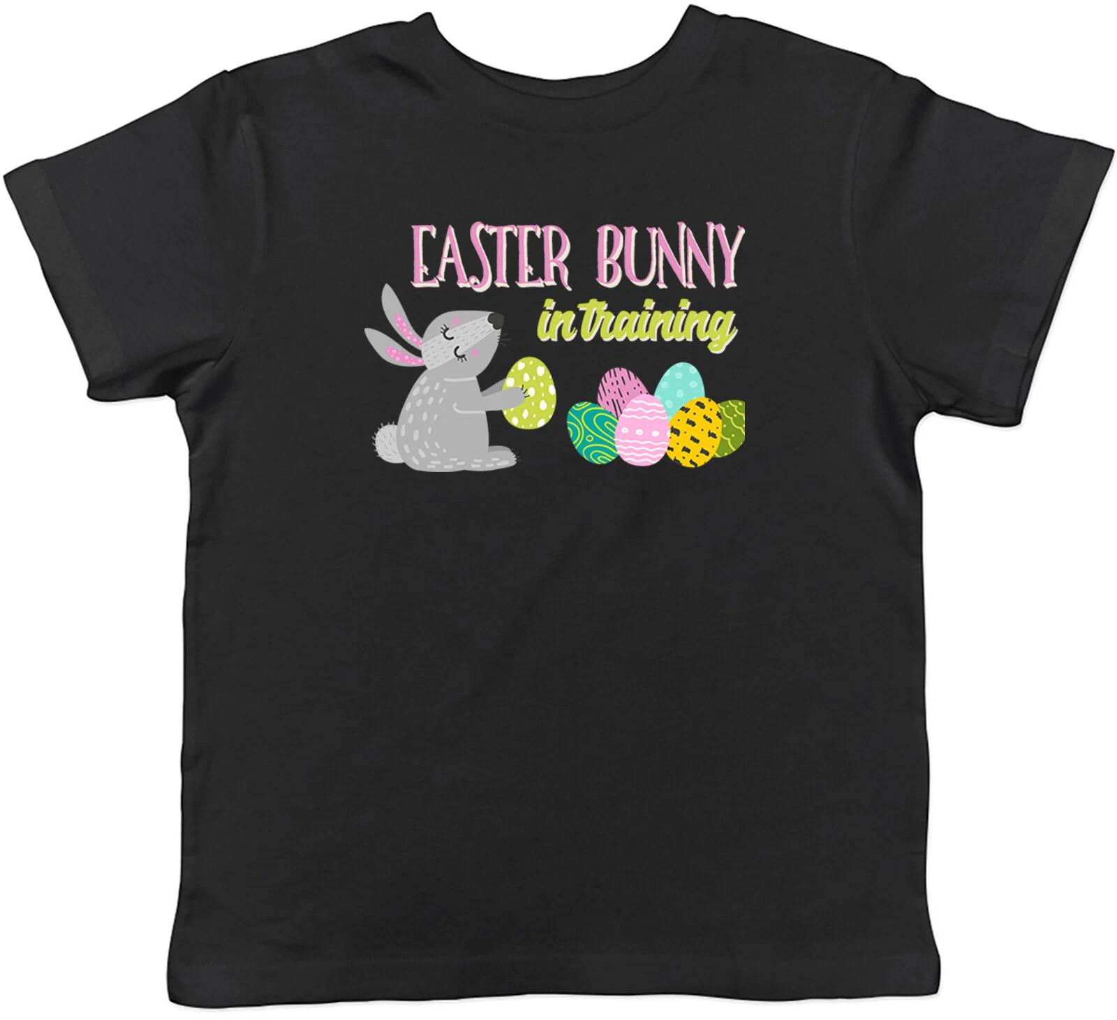 Easter Bunny In Training Egg Childrens Kids T-Shirt Boys Girls 110