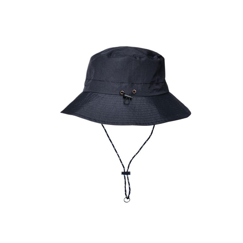 New summer waterproof bucket hat men's outdoor fishing mountaineering hat folding storage color matching sunshade sun protection hat children