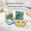 10Pcs DIY Fridge Acrylic Magnet Craft with Adhesive Backing Christmas Home Decoration Wedding Birthday Party Handmade Gifts