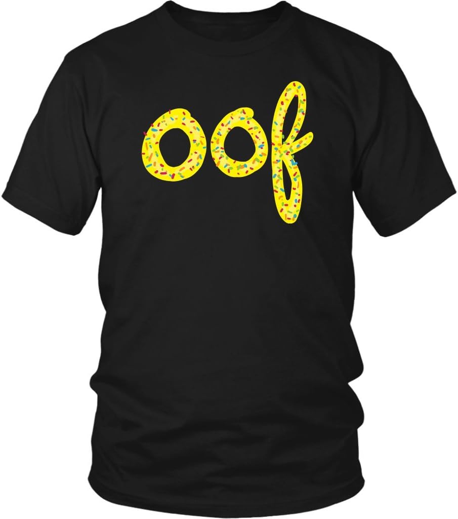 Oof Sprinkle Donut Fun Typography T-shirt