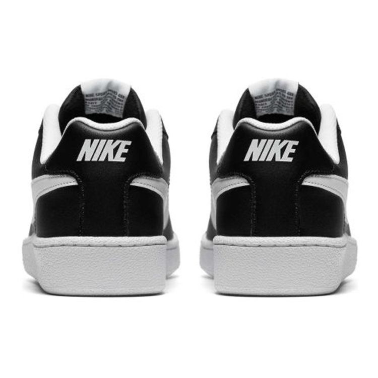Nike Court Royale Black Men Sneakers White 749747-010