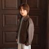 Children's Retro Leather Jacket: Stylish Spring/Fall Boys' Motorcycle-Style PU Leather Jacket