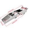 Marine 316 Stainless Steel 330mm Bow Anchor Roller Hinged/Pivoting Double Bow Anchor Bracket with Hinged Quick Release Pins