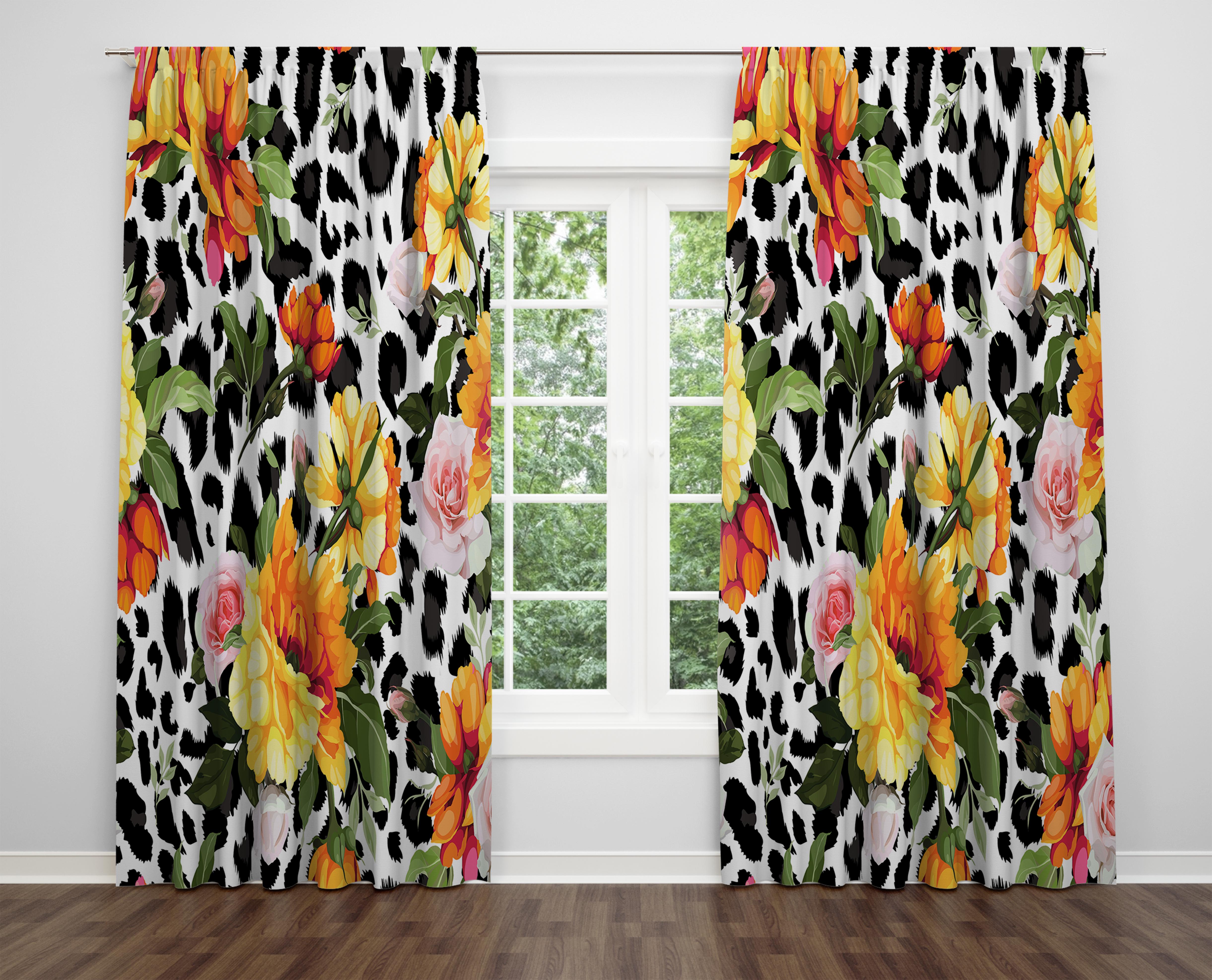 

Декоративний дизайн, високоякісна бавовняна тканина, ви можете вибрати одну або подвійну фіранку з крила 1 piece різнокольоровий