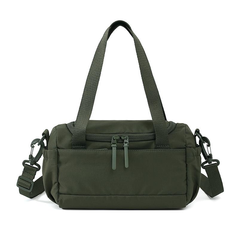 Large Capacity Shoulder Bag Solid Color Crossbody Bag