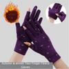 Lining Fleece Velvet  Mittens Warm Driving Gloves Fashion Women's Winter Gloves  Running