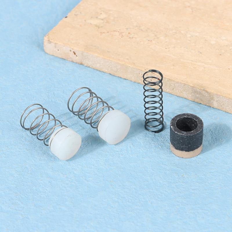 5 szt. Tłokowe Akcesoria do Pompy Kompresora Powietrza Jednokierunkowy Zawór Zwrotny Zawór Zwrotny Rdzeń Zaworu Sprężyna Korek Korek Ptfe Rdzeń Zaworu