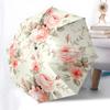 Flowers Florals Themed Folding Umbrella Fashion Auto-Open 8 Iron Ribs Plastic Handle Foldable Sunshade Perfect Christmas Gifts