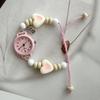 New Vintage Adjustable Beads Strap Watch Alloy Versatile Quartz Bracelet Wristwatch Stylish Ethnic Star Heart Bracelet Student