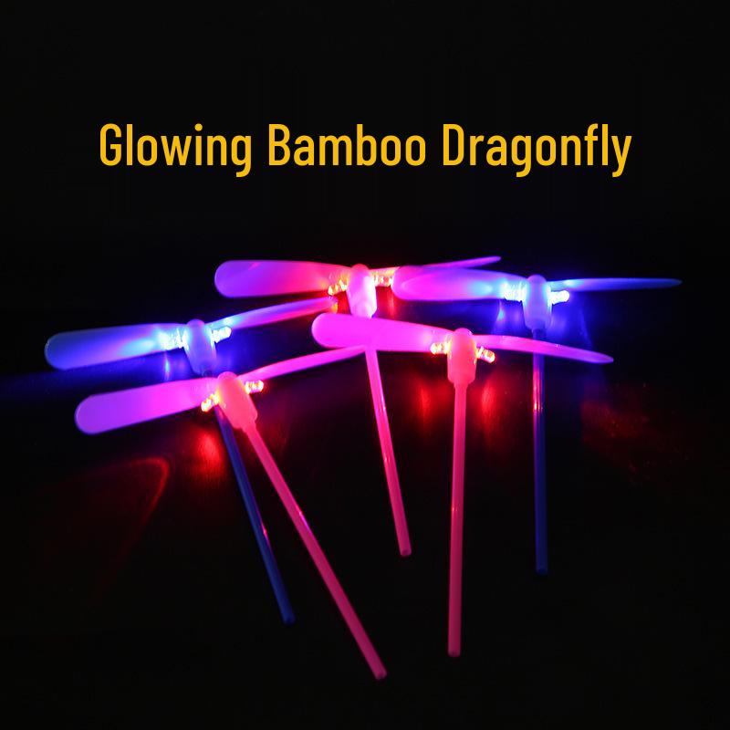 Luminous Flashing Bamboo Dragonfly Toy - Popular Flying Fairy Toy