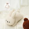 Plush Rabbit Tissue Box for Car Accessories Cartoon Car Tissue Holder Bedroom Living Room Desktop Tissue Organizer